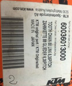 Alternative view of Catena di distribuzione Ktm 60036013000 - Timing Chain KTM LC8 ADV-950-990