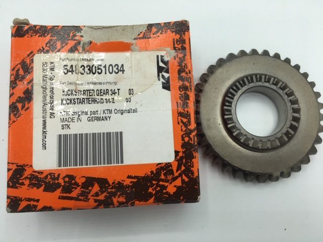 Ktm Ingranaggio avviamento Z 34 cod. 54833051034 - Kickstarter gear