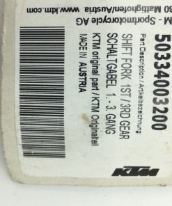 Alternative view of Ktm forchetta cambio 1/3 cod. 50334003200 - gear selector fork