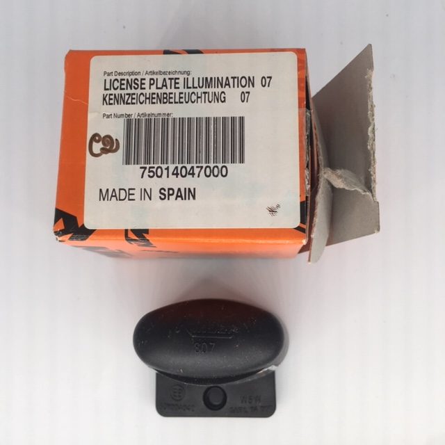 Ktm fanalino luce targa cod. 75014047000 - license plate illumination