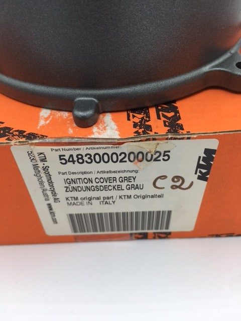 Ktm carter accensione grigio cod. 54830002000 - ignition cover - immagine 2
