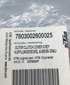 Alternative view of Ktm coperchio carter frizione grigio cod. 7803002600025 - outer clutch cover